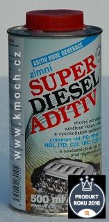Super diesel aditiv - zimní  (přísada do nafty - ošetří až 500 l)
