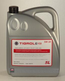 Tigrol 1 C2 5W-30 (5L) (syntetický motorový olej v 5L kanystru)