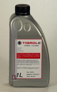 Tigrol 1 C2 5W-30  (syntetický motorový olej v litrovém balení)