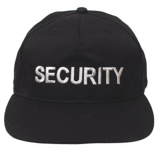 Klasická čepice s kšiltem Basebalka černá SECURITY