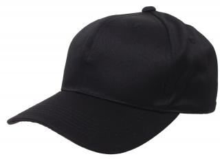 Klasická čepice s kšiltem Basebalka černá