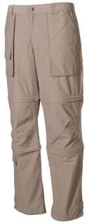 Multifunkční outdoorové kalhoty khaki Microfaser