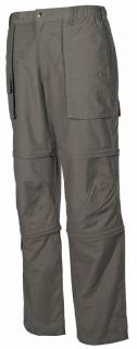 Multifunkční outdoorové kalhoty olivové Microfaser XXL