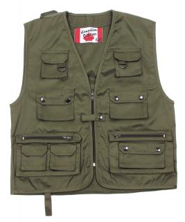 Outdoor vesta oliv Velikost: XXL