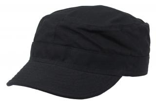 US BDU polní čepice s kšiltem Rip Stop černá Velikost: L