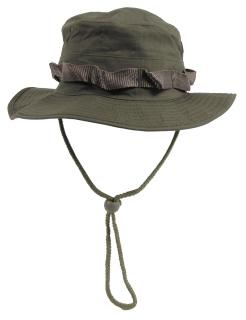 US GI Klobouk do džungle (GI Boonie) khaki Rip Stop Velikost: M