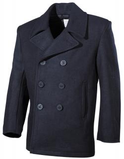 US námořní kabát PEA COAT modrý Velikost: XL