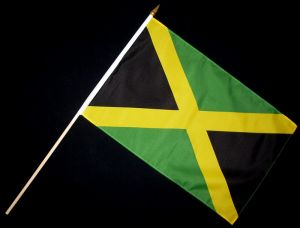 Vlaječka - praporek Jamajka 30 x 45 cm
