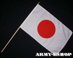 Vlaječka - praporek Japonsko 30 x 45 cm