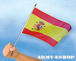Vlaječka - praporek Španělsko 30 x 45 cm
