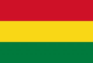 Vlajka Bolívie o velikosti 90 x 150 cm