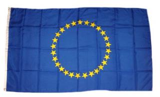 Vlajka EU - 27 hvězd 90 x 150 cm