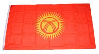 Vlajka Kyrgyzstánu o velikosti 90 x 150 cm
