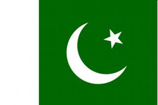 Vlajka Pákistánu o velikosti 90 x 150 cm