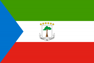 Vlajka Rovníkové Guiney o velikosti 90 x 150 cm
