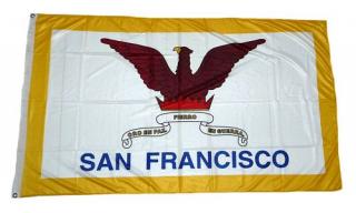 Vlajka San Francisko o velikosti 90 x 150 cm