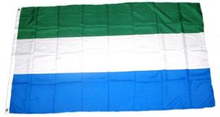 Vlajka Sierry Leone o velikosti 90 x 150 cm