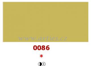 0086 Zlatý odstín 20ml UMTON olejová barva (olejová barva)