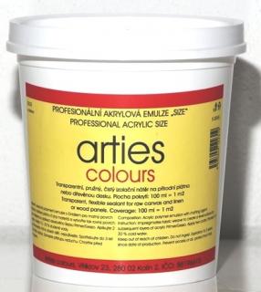 Akrylová emulze SIZE 1000ml ARTIES COLOURS (profesionální akrylová emulze)