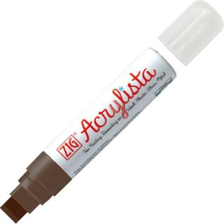Akrylový fix široký 15mm burnt umber 624 Acrylista Zig Kuretake