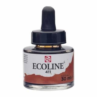 Akvarelový inkoust 30ml burnt sienna Ecoline Royal Talens