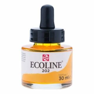 Akvarelový inkoust 30ml deep yellow Ecoline Royal Talens