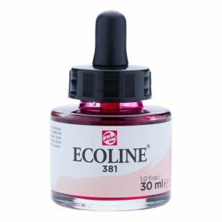 Akvarelový inkoust 30ml pastel red Ecoline Royal Talens
