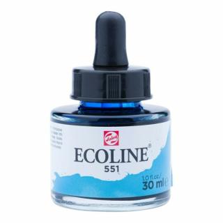 Akvarelový inkoust 30ml sky blue light Ecoline Royal Talens