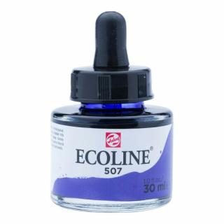 Akvarelový inkoust 30ml ultramarine violet Ecoline Royal Talens