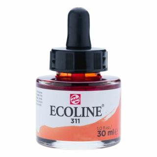 Akvarelový inkoust 30ml vermilion Ecoline Royal Talens