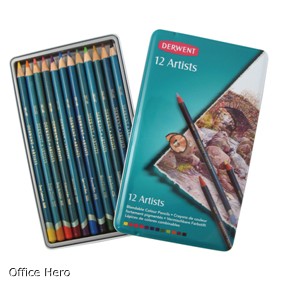 Artists Pencils 12ks Derwent (umělecké pastelky profesionální)