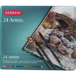 Artists Pencils 24ks Derwent (umělecké pastelky profesionální)