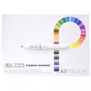 Blok Pigment Marker A3 75g 50 listů Winsor &amp; Newton (vhodný pro fixy a markery)