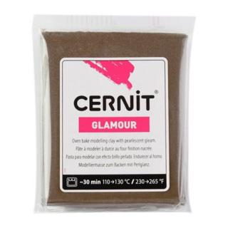 Cernit Glamour bronz č. 058 62g (polymerovaná hmota)