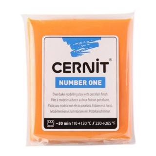 Cernit Number One oranžová č.752 56g modelovací hmota (polymerovaná hmota)