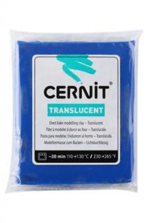 Cernit Transparent safírová č. 275 56g (polymerovaná hmota)