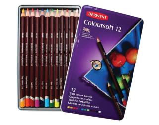 Coloursoft pastelky 12ks (velice syté krémové pastelky)