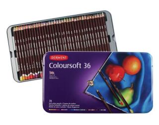 Coloursoft pastelky 36ks (velice syté krémové pastelky)