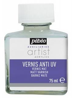 Matný lak PEBEO 75ml pro akryl anti UV (závěrečný lak - vodní báze)