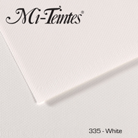 MI-TEINTES A3 bílá č. 335 160g 10ks CANSON (pro pastely, úhly, tužky, ale i akvarely, kvaš a akryl)