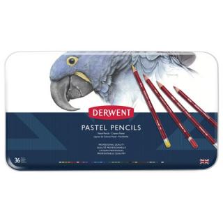 PASTEL Pencils sada suchých pastelů v tužce  36ks DERWENT (suchý pastel ve dřevě)