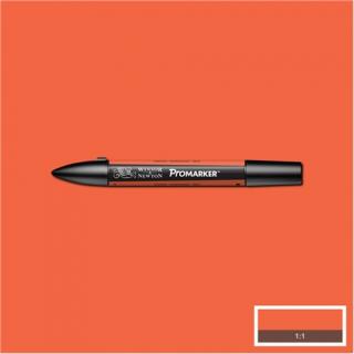 Promarker fix orange R866 Winsor and Newton (umělecké fixy na lihové bázi)