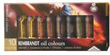 Sada REMBRANDT OLEJ 10x15ml (papírová krabička 01C310)