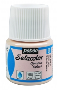 Setacolor Opaque č.90 tělová  45ml Pebeo (barva na textil zažehlovací)