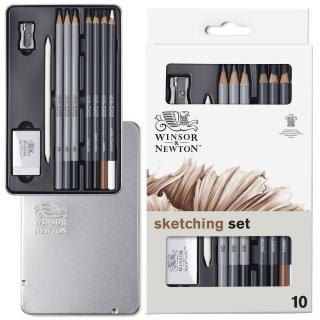 Skicovací sada 10ks Winsor and Newton