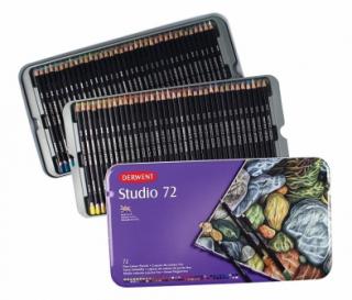 STUDIO Pencils barevné pastelky 72ks Derwent