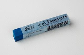 Suchý pastel Gallery 032 cobalt turquiose Mungyo (suchý pastel)