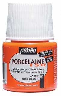 Vypalovací barvy na porcelán achátová 04 PORCELAINE150 45ml Pebeo (barvy na porcelán voděodolné, vypalovací)