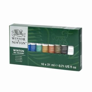 WINTON sada olejových barev 10x21ml Winsor and Newton (papírová krabička)