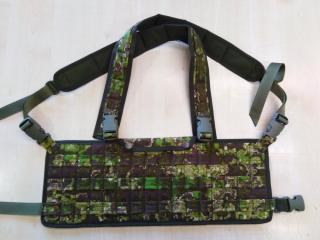 Molle chest rig -pencott GZ (molle bandalír)